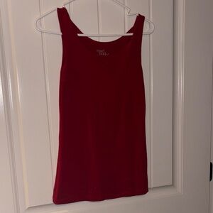 Red Women's Tank Top